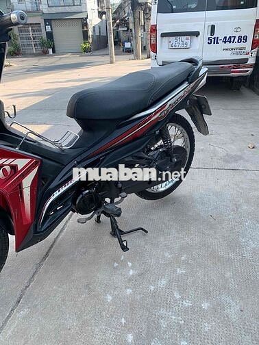 SYM Galaxy 50cc Đỏ đen  siêu bền va lợi xăng