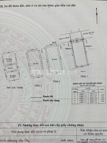 Nhà hẻm dt36m2 đúc thật 4 tầng 4pn đường Phạm Văn Chí P7 Quận 6