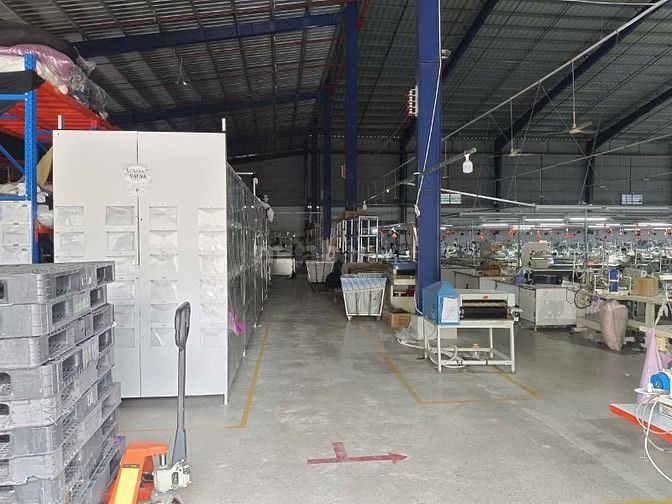 Cho thuê xường may QL1A Vĩnh Long DT  5000m 
