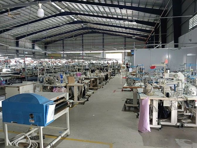 Cho thuê xường may QL1A Vĩnh Long DT  5000m 