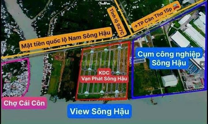  Chính Chủ Cần Thơ mới , HIỆN TẠI LÀ CHÂU THÀNH, CÂN THƠ 