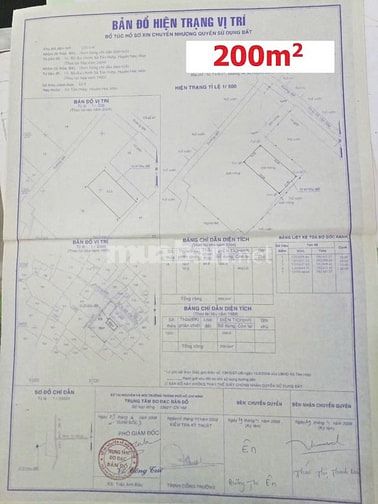 1604 M2 CÓ 200 M THỔ CƯ , ĐẤT SÁT CHÙA TÙY HỶ (HÓC MÔN)
