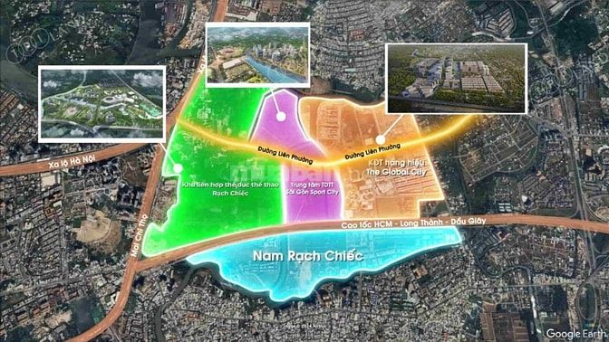 Bán nhanh đất nền Nam Rạch Chiếc , p An Phú  ( Tái Định Cư 30ha ) 