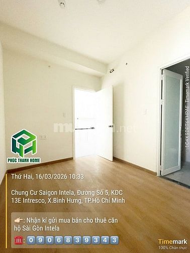 CHÍNH CHỦ BÁN CĂN HỘ SAIGON INTELA (Sài Gòn Intela)