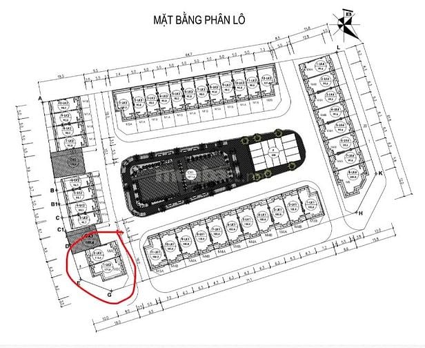 Bán Lô Shophouse Khu Nhà Ở Thương Mại Tổ 6 Phường Xuân Phương 