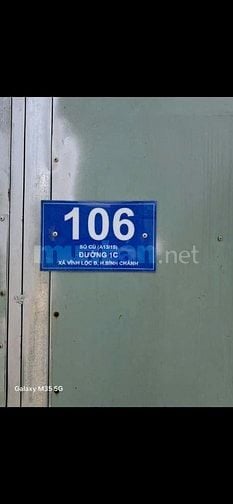 Cần bán lô đất MTKD đường 1C - thông ra Võ Văn Vân