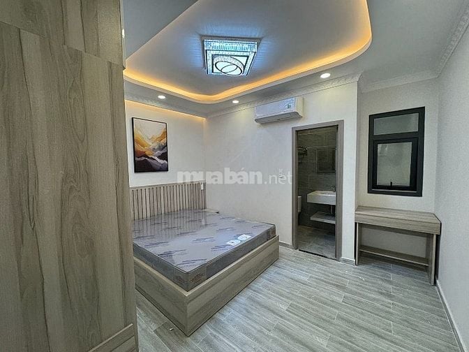 Nhà 4 tầng (4x12,5), vuông, full nội thất, hẻm xe hơi NGUYỄN VĂN TRỖI