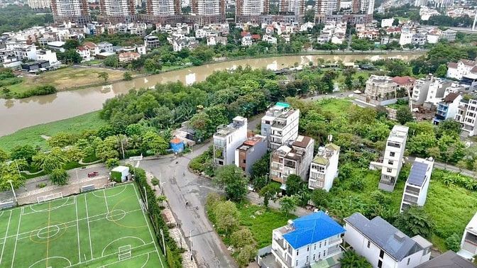  BÁN GẤP ĐẤT 3 MẶT TIỀN – SÔNG GIỒNG ÔNG TỐ dt 500m2