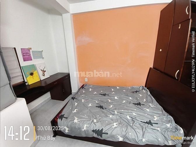 Cho thuê phòng Xô Viết Nghệ Tĩnh,P.17, 20m2, đủ nội thất, 4.tr