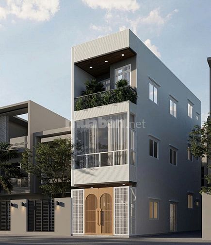 Bán nhà lô góc 2 mặt tiền xe tải k bị lộ giới ngay ngã tư Bốn Xã