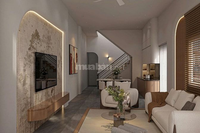 Bán nhà lô góc 2 mặt tiền xe tải k bị lộ giới ngay ngã tư Bốn Xã