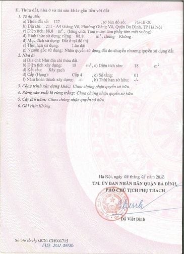 CC Bán Biệt Thự 05 Ngõ 84 Nhọc Khánh 99m2 x3,5T Lo góc  vườn 13,9 tỷ.