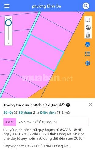 Bán nhà cấp 4 sổ hồng riêng đường Đồng Khởi Tam Hiệp Biên Hòa Đồng Nai