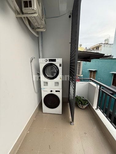 Phòng trọ mới xây có máy giặt, sấy...,2 cửa sổ thoáng, gần BV Hòa Hảo 