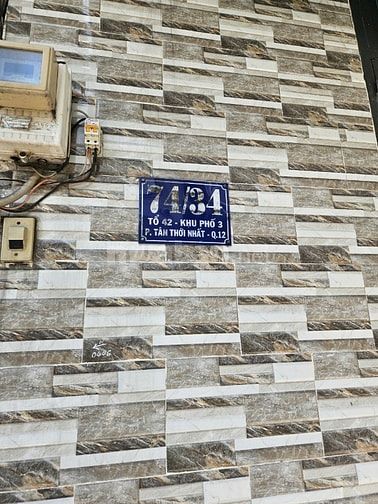 Chính chủ bán nhà hẻm xe hơi Phan Văn Hớn Quận 12, 4.2x12, lửng, 4,2tỷ