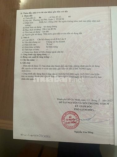 Chính chủ bán căn hộ An Khánh mặt tiền Song Hành Xa Lộ Hà Nội, 88m2