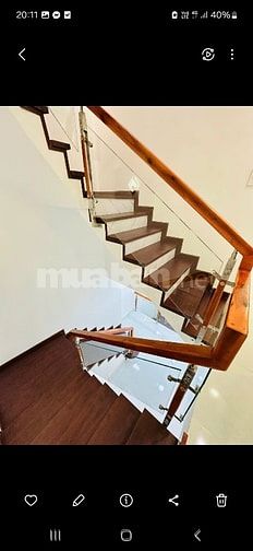 Nhà mới đẹp. Hẻm Xe Hơi. Sát mặt tiền đường Phạm Văn Hai. 4 tầng. 40m.