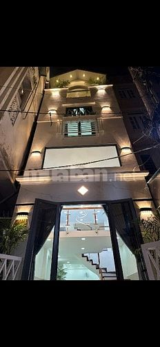 Nhà mới đẹp. Hẻm Xe Hơi. Sát mặt tiền đường Phạm Văn Hai. 4 tầng. 40m.