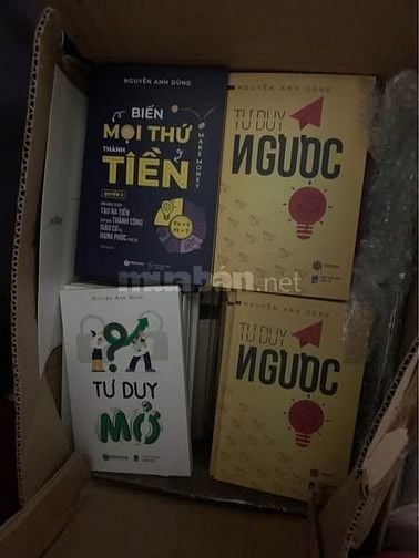 Thanh lý thùng sách giảm 40% giá bìa