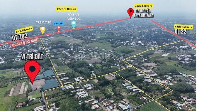 🏯 Chỉ từ 790tr/lô (290m²) SỞ HỮU ngay lô đất gần ngay trung tâm trảng