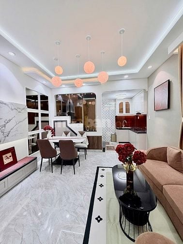 Nhà 03 tầng , full nội thất cao cấp hẻm xe hơi khu VIP HUỲNH VĂN BÁNH