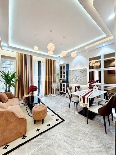 Nhà 03 tầng , full nội thất cao cấp hẻm xe hơi khu VIP HUỲNH VĂN BÁNH