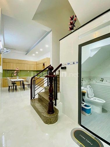 Chủ bán gấp nhà Bình Thạnh giá 2tỷ450tr 54m2 Nơ Trang Long Bình Thạnh