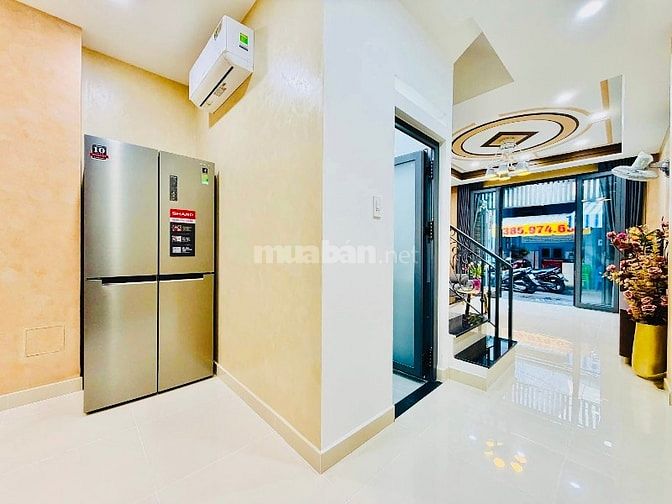 Bán nhà mới đẹp 4 tầng 386/14 Quang Trung p10 Gò Vấp (CITYPLAND- UBND