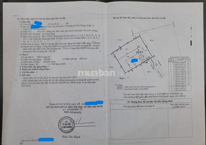 Bán nhà đường Vườn Lài, Phường An Phú Đông, Quận 12, 18x24m