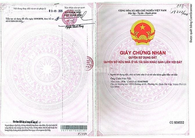 Bán nhà đường Vườn Lài, Phường An Phú Đông, Quận 12, 18x24m