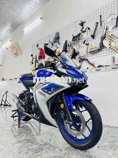 Yamaha R3 Xanh trắng Côn tay