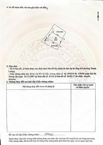 Chính chủ bán nhà cũ 4 tầng ngõ 121 phố Kim Ngưu
