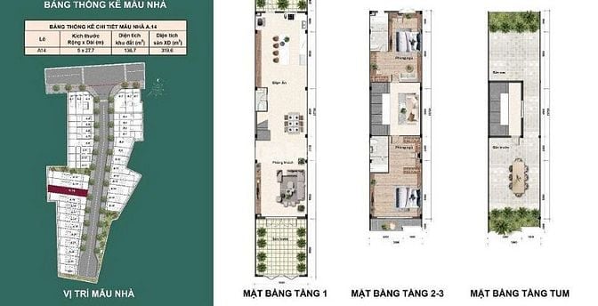 Bán Nhà DT đất 137 m2 ,1 trệt,2 lầu,1 mái thiết kế 5 PN-5 WC, DTXD 320