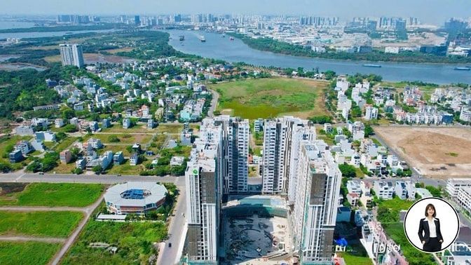 2pn view sông căn hộ Victoria Village 52m2 giá 5.3 tỷ bao gồm VAT