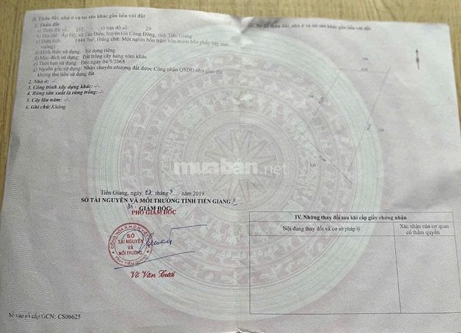 Mặt tiền đê biển Tân Điền 2tr/m2