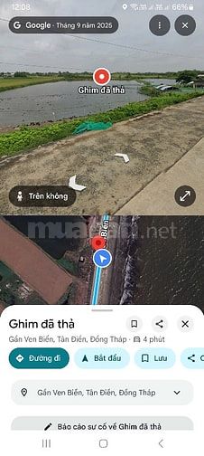 Mặt tiền đê biển Tân Điền 2tr/m2