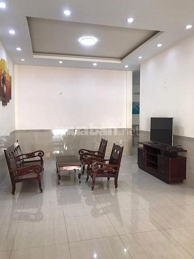 Nhà BIỆT THỰ mới, 1 lầu, 8m x 16m, 3PN(có máy lạnh), 3WC,hẻm 7m Bà Hom