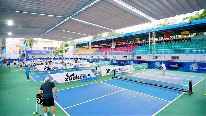 Hiếm CHO thuê 5000m Đang Hoàn Thiện Tổ hợp SÂN CẦU LÔNG, SÂN PICK đạt 
