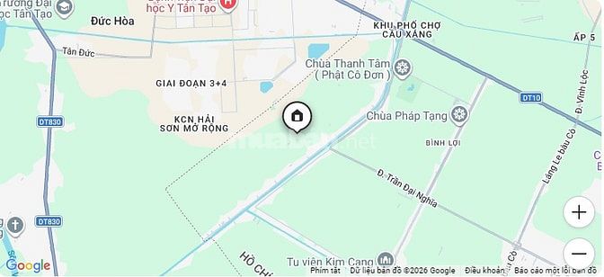 Cần bán lô đất đường Kênh 5 - Vườn Thơm, X. Bình Lợi