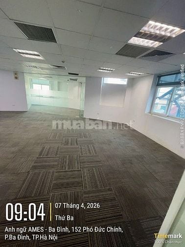 Tòa nhà văn phòng 12 tầng 152 Phó Đức Chính trống dt 125m2, 250m2