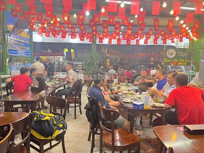 Cho thuê nhà mặt phố Nguyễn Hữu Thọ, 468m2, làm nhà hàng bia, giá 45tr