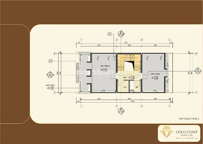 Gía nhà 4 tầng 19.7tr/m2 Ngay Trung Hành Chính Bà Rịa- Mua Ngay kẻoHet