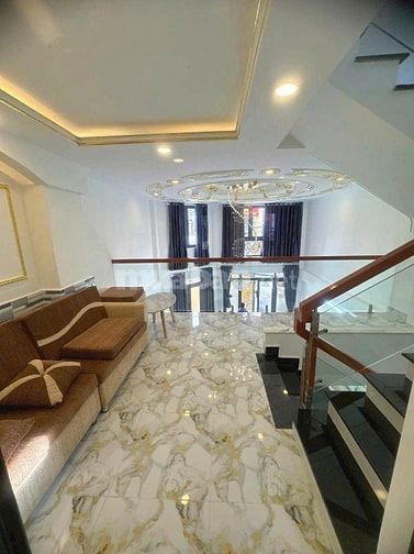 Biệt thự  mini góc 2 MT KDC Bình Phú 1 73m2 5 tầng