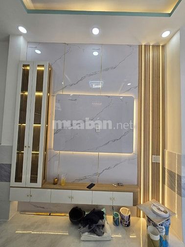 Nhà căn góc, Trệt, 1lầu, 3,8m x 9m, Hẻm 41 Lương Văn Cang, P15, Q8