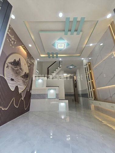 Nhà căn góc, Trệt, 1lầu, 3,8m x 9m, Hẻm 41 Lương Văn Cang, P15, Q8
