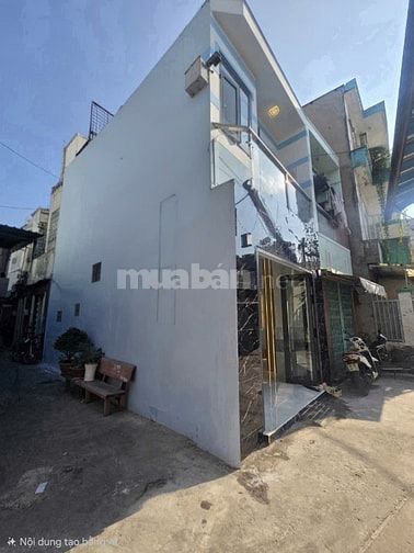 Nhà căn góc, Trệt, 1lầu, 3,8m x 9m, Hẻm 41 Lương Văn Cang, P15, Q8
