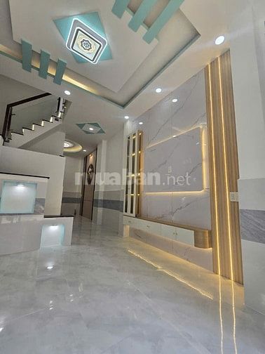 Nhà căn góc, Trệt, 1lầu, 3,8m x 9m, Hẻm 41 Lương Văn Cang, P15, Q8