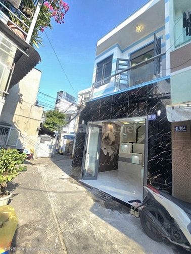 Nhà căn góc, Trệt, 1lầu, 3,8m x 9m, Hẻm 41 Lương Văn Cang, P15, Q8