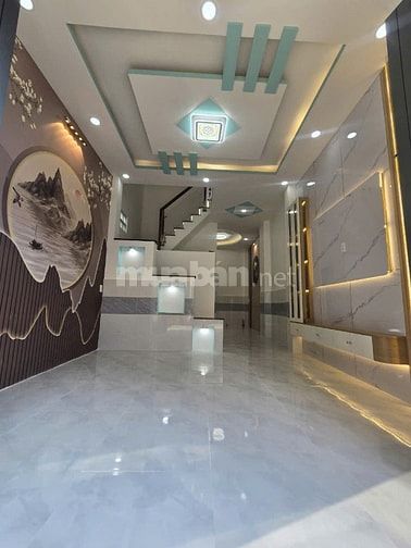 Nhà căn góc, Trệt, 1lầu, 3,8m x 9m, Hẻm 41 Lương Văn Cang, P15, Q8