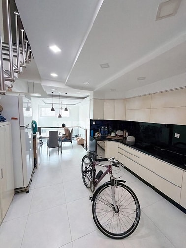 Ô TÔ VÀO NHÀ- HUỲNH ĐÌNH HAI, BÌNH THẠNH- 5 TẦNG- TẶNG NỘI THẤT- 11,9T